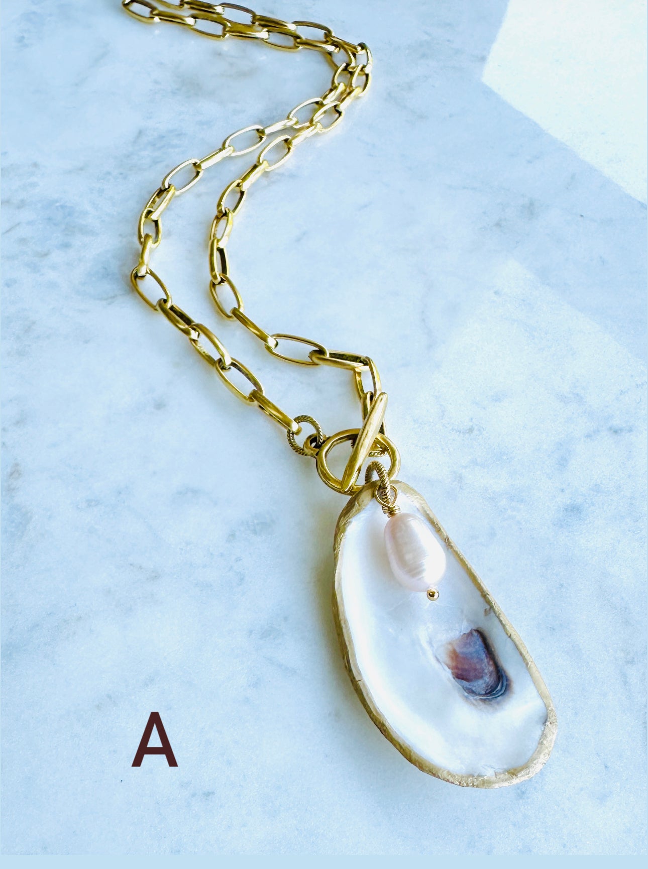 Charleston Oyster Shell Necklaces