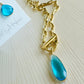 Blue Topaz Necklace