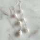 String of Pearl Earrings