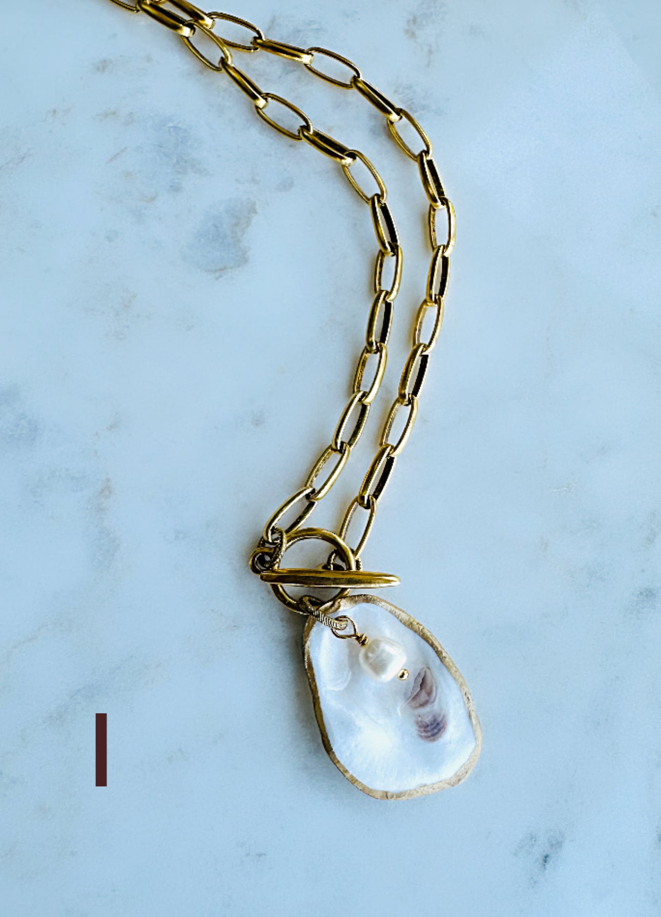 Charleston Oyster Shell Necklaces