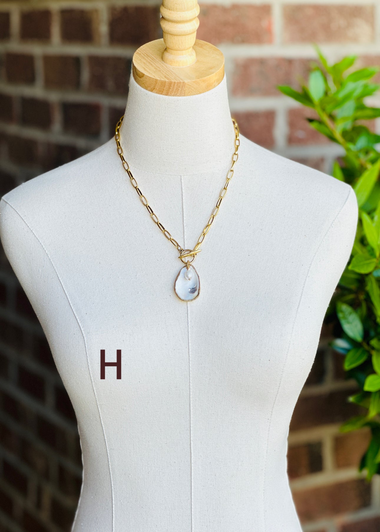 Charleston Oyster Shell Necklaces