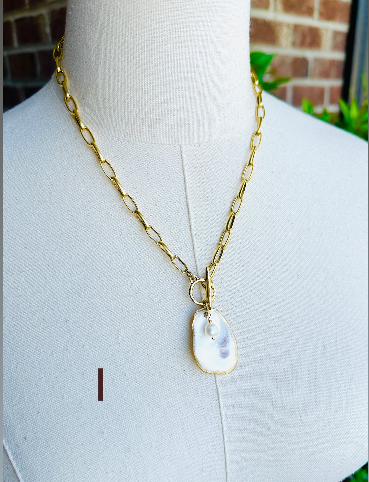 Charleston Oyster Shell Necklaces