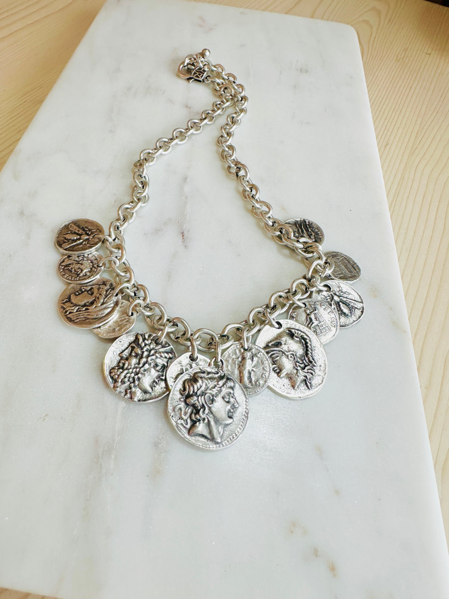 Athena Coin Necklace