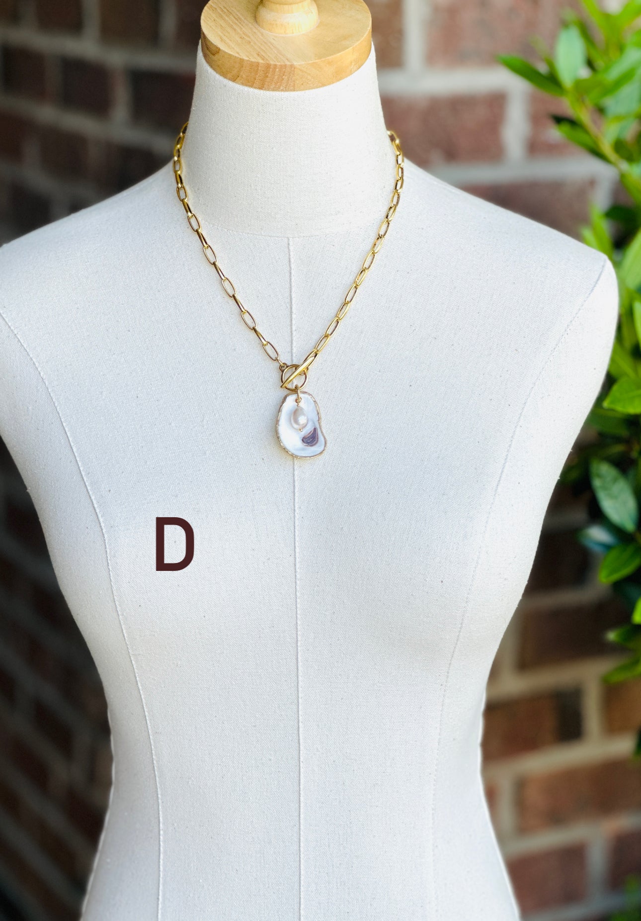 Charleston Oyster Shell Necklaces