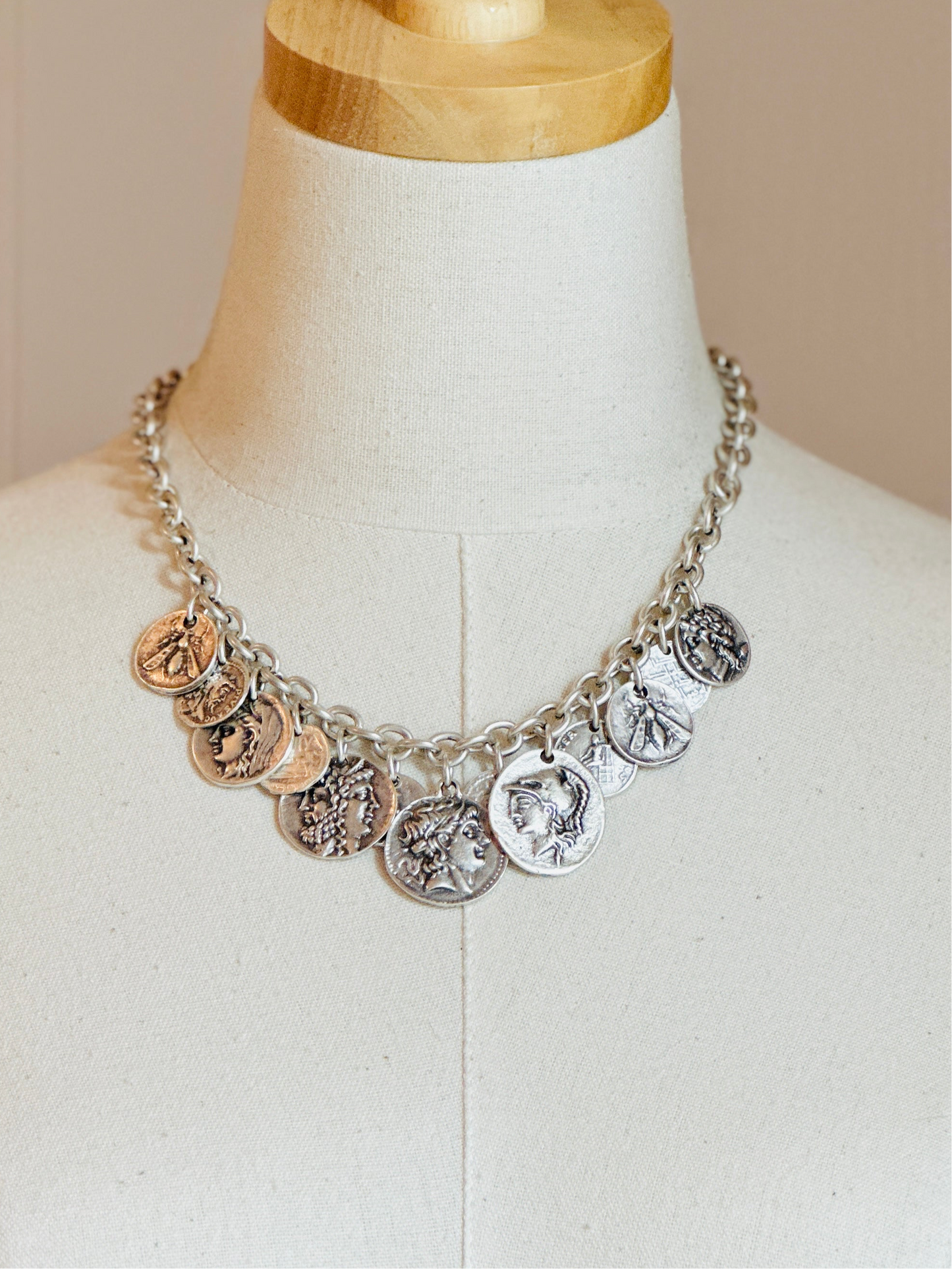 Athena Coin Necklace