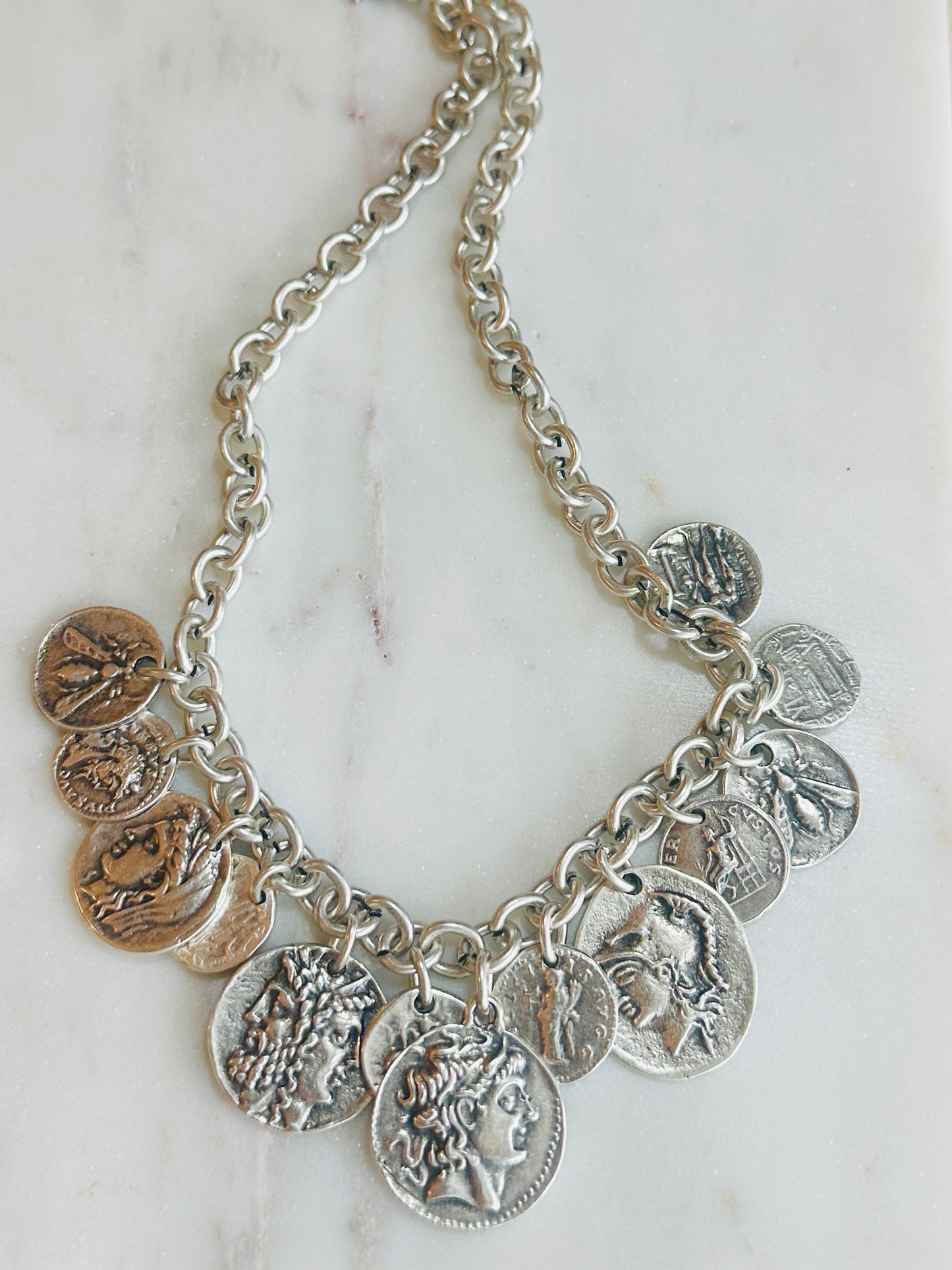 Athena Coin Necklace