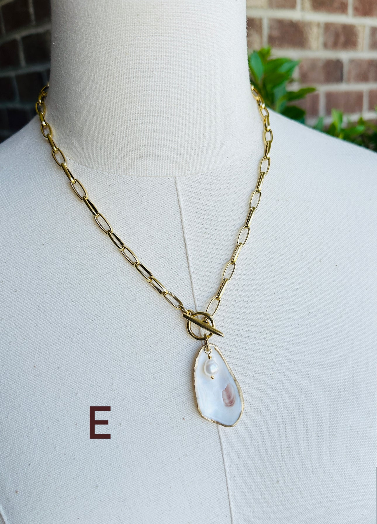 Charleston Oyster Shell Necklaces