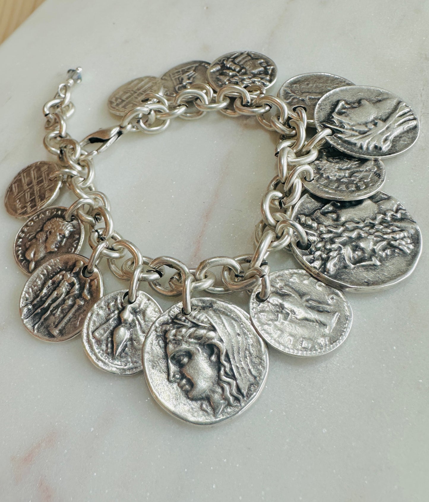 Athena Coin Bracelet