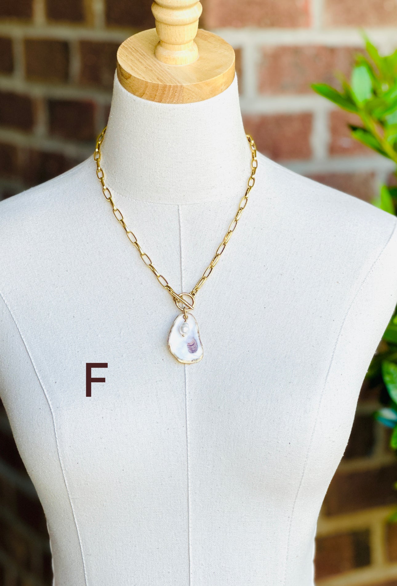 Charleston Oyster Shell Necklaces