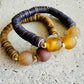 Denali Bracelet- Amber and Plum