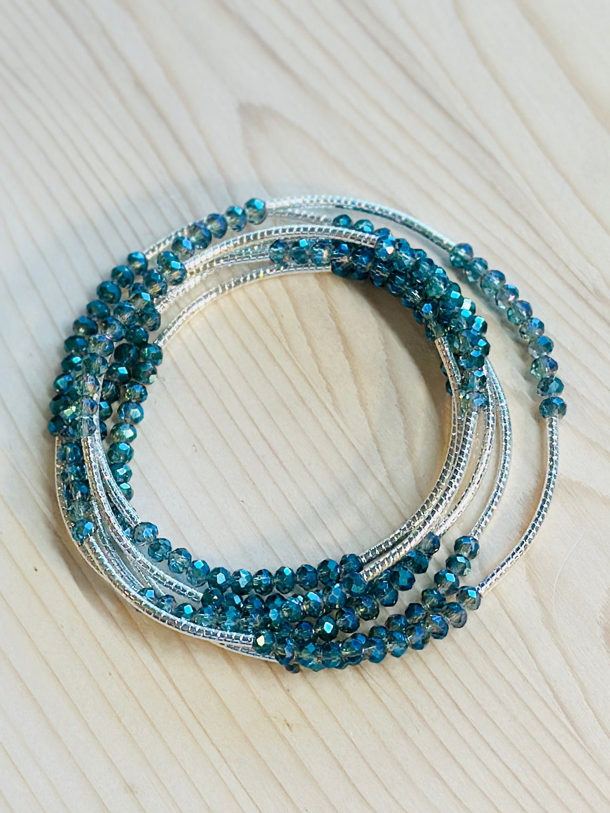 Lake Wrap Bracelet-Necklace