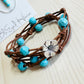 Logan Leather Wrap Bracelet