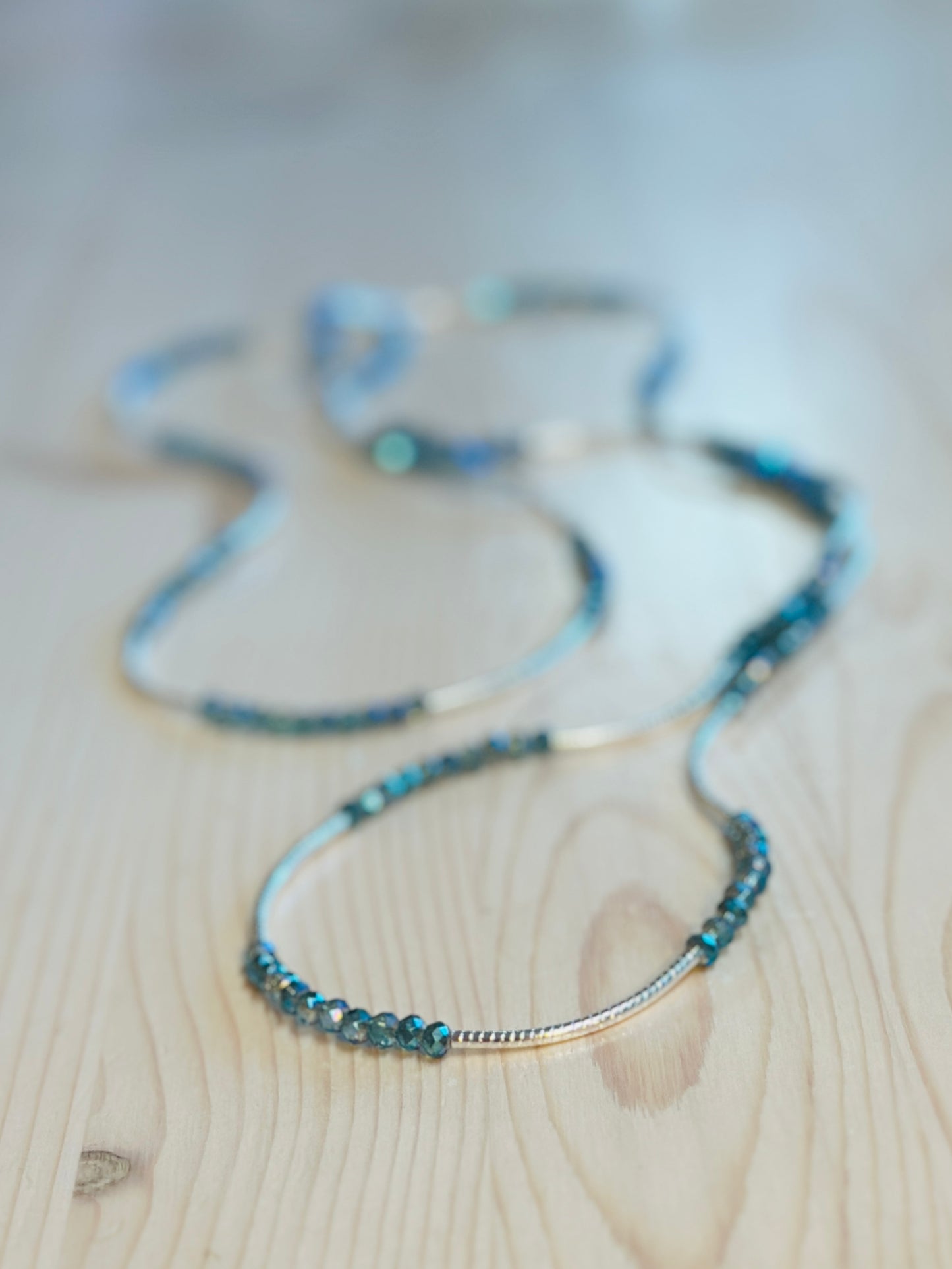 Lake Wrap Bracelet-Necklace