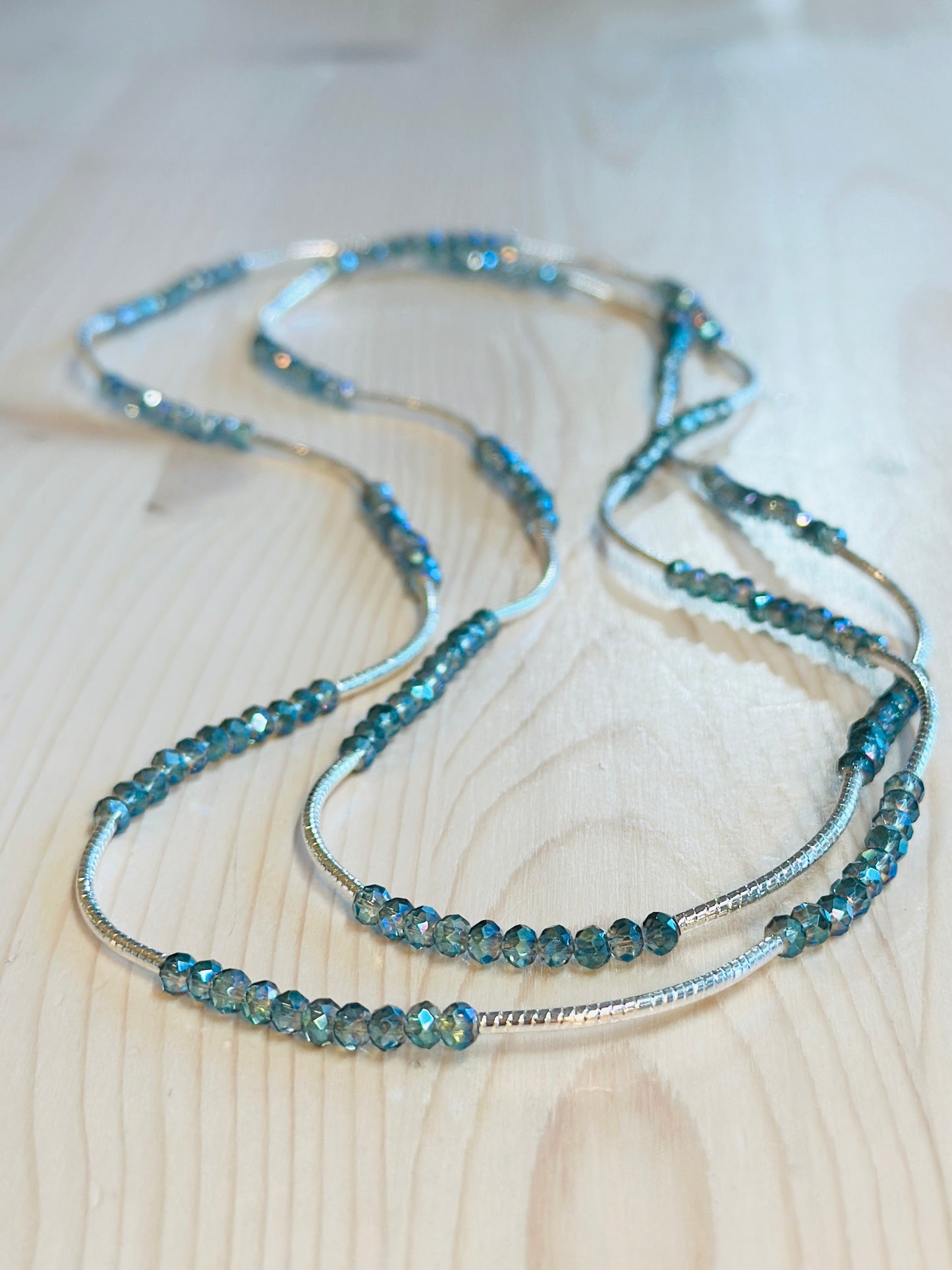 Lake Wrap Bracelet-Necklace