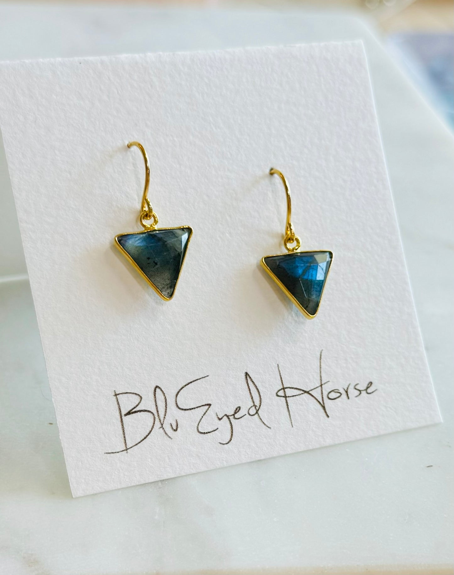 Labradorite Drop Earrings