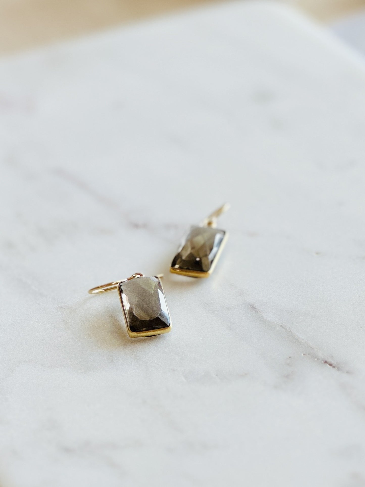 Smokey Quartz Earrings