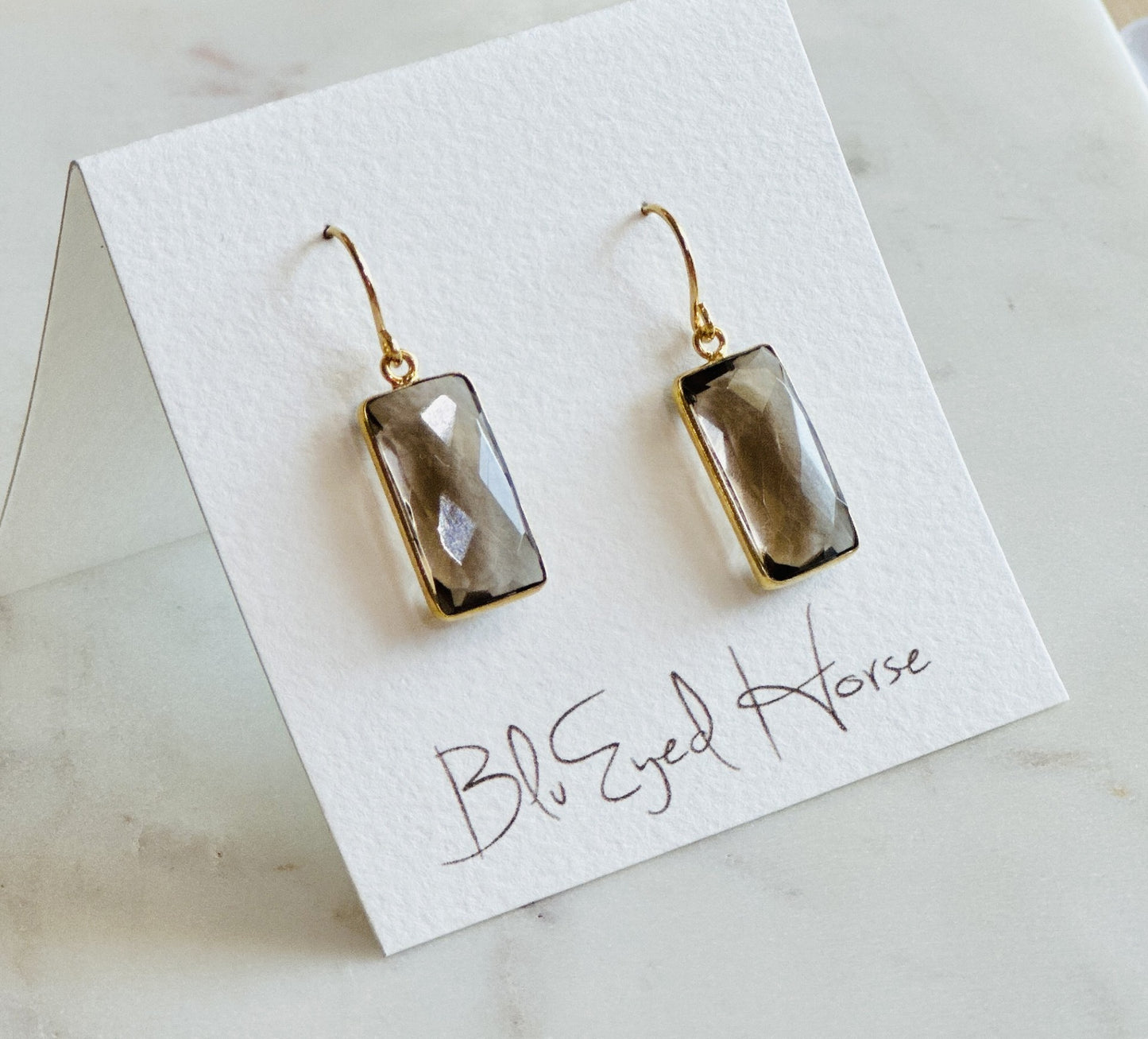 Smokey Quartz Earrings